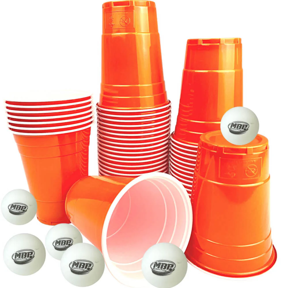 Bierpong Becher Set (100 Becher & 6 Bälle) - Image 7